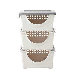 Set 3 thùng đựng đồ LocknLock thiết kế thông minh - INP421LS3